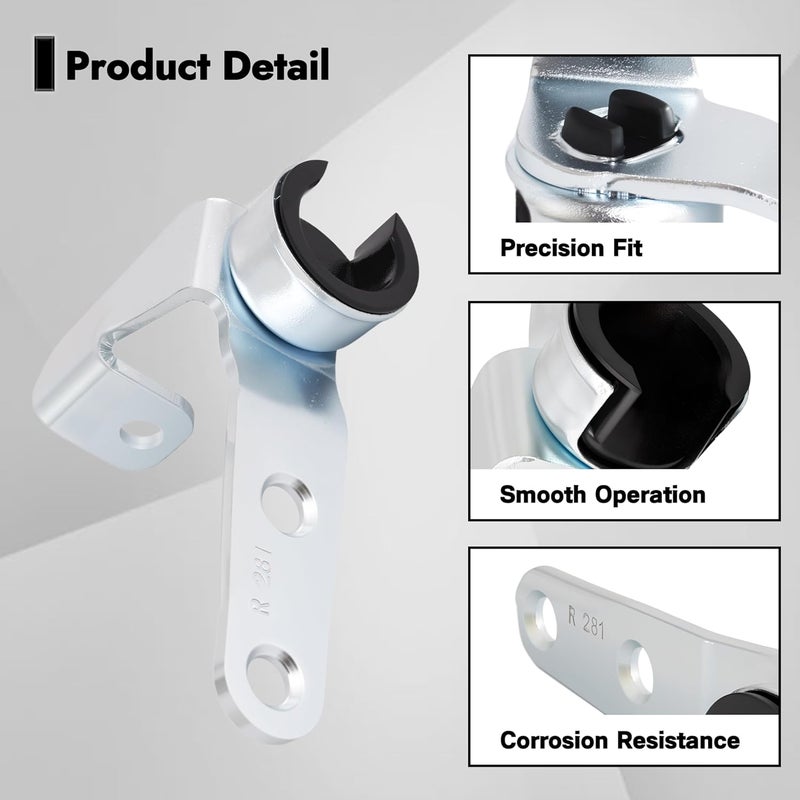 RydSuns 66110-0C020 Tailgate Hinge Fit for 2007-2024 Tundra SR Fit for 2007-2024 Tundra SR5 Tail Gate Hinge Assy Right Passenger Side Replace for 661100C020 - Image 5